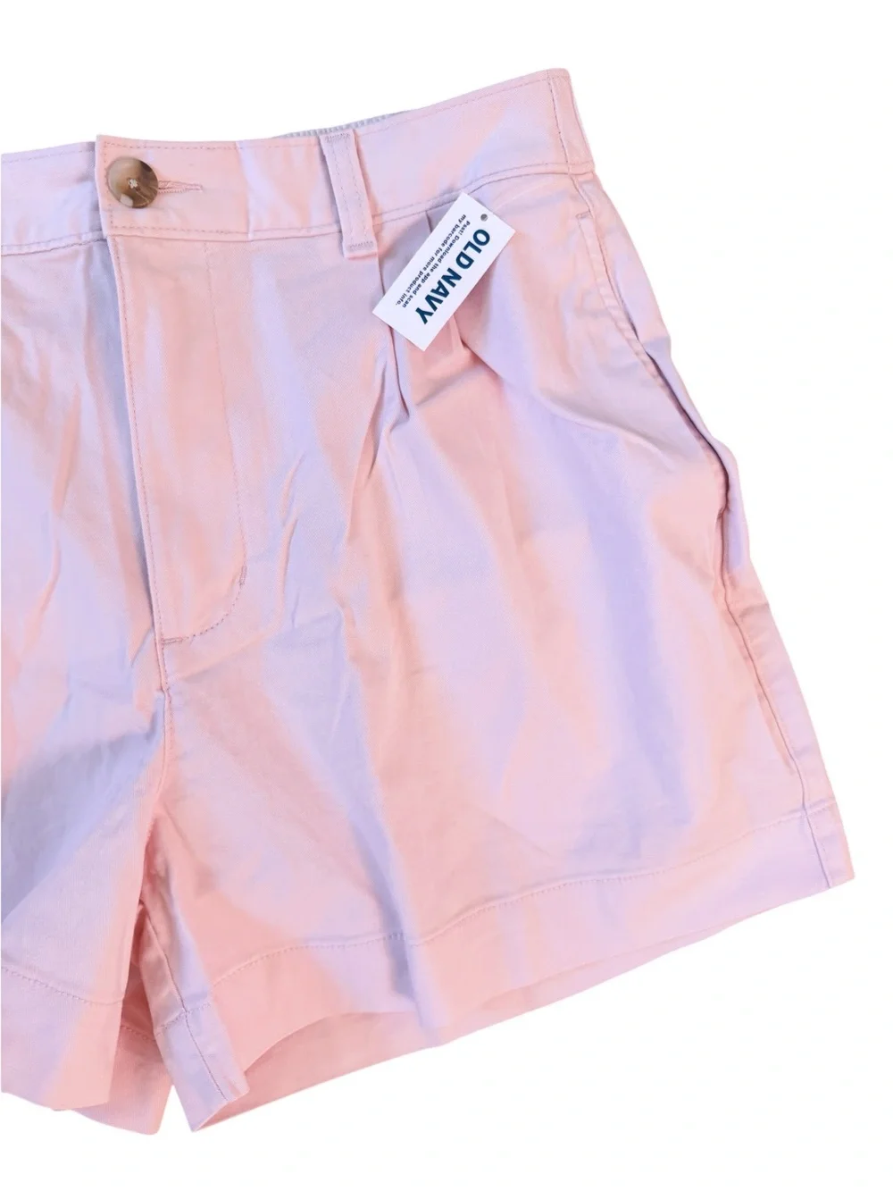 OLD NAVY NWT Chino 4” Inseam Shorts Size Small in Pale Pink